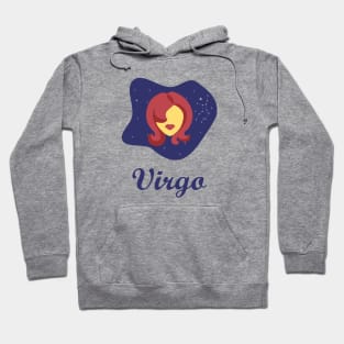 Virgo Zodiac Sign Constellation Sky Hoodie